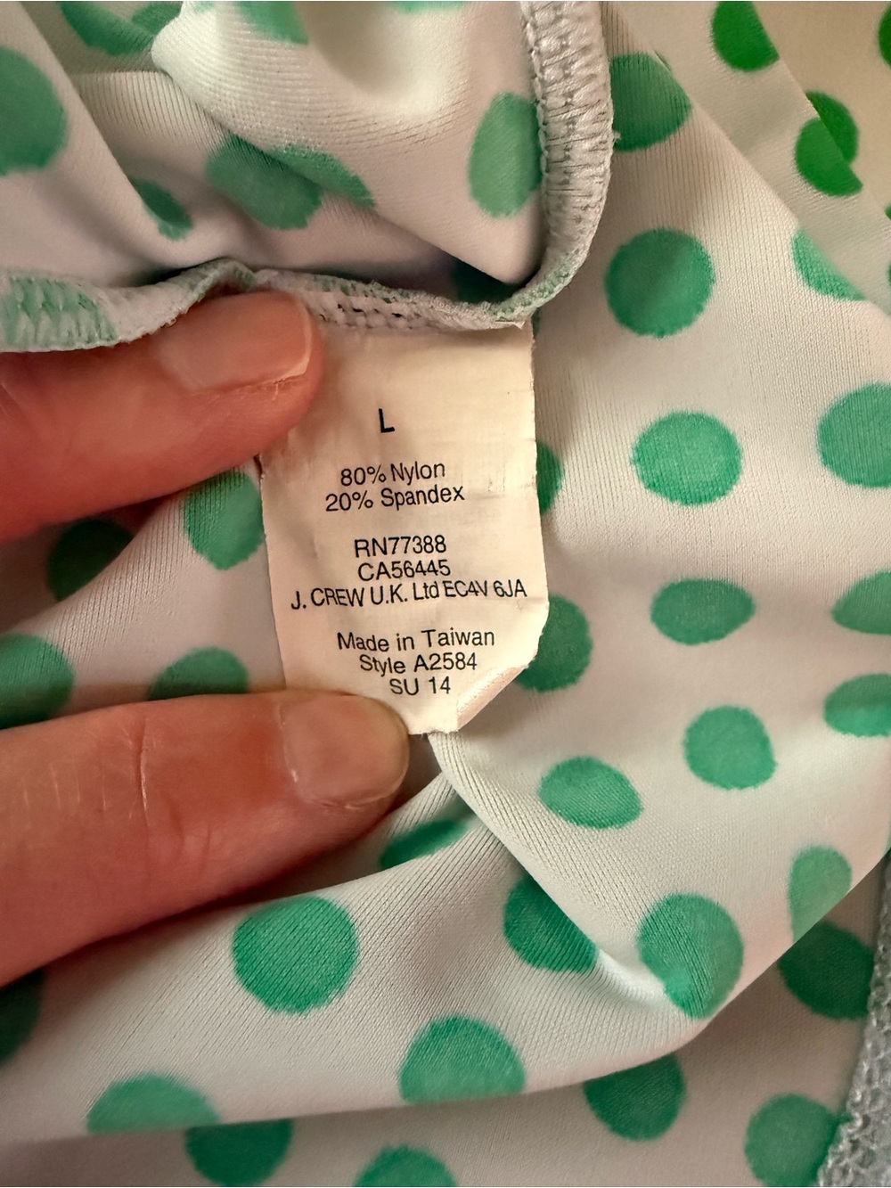 J. CREW Rash Guard - Picture 3 of 3